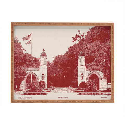 Society6 Design Studio sample gates Rectangular Tray