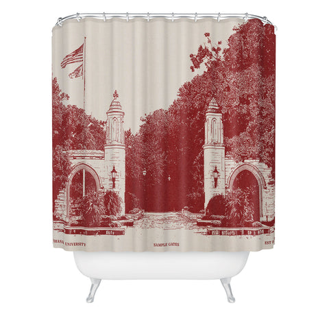 Society6 Design Studio sample gates Shower Curtain