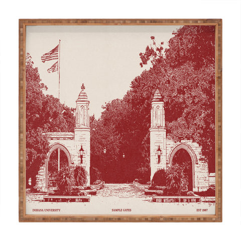 Society6 Design Studio sample gates Square Tray
