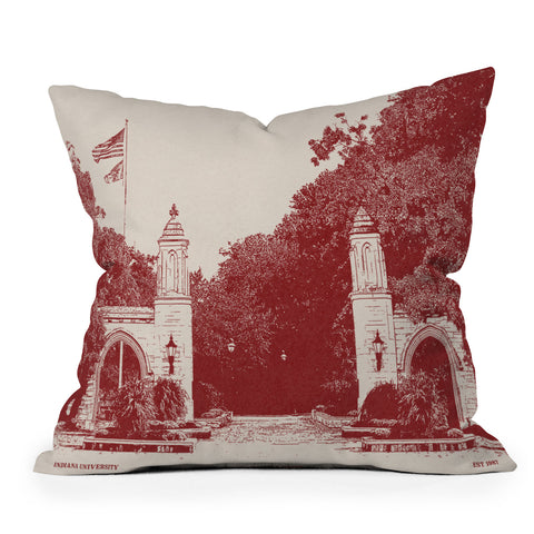Society6 Design Studio sample gates Outdoor Throw Pillow