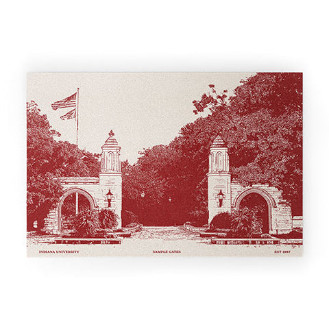 Society6 Design Studio sample gates Welcome Mat