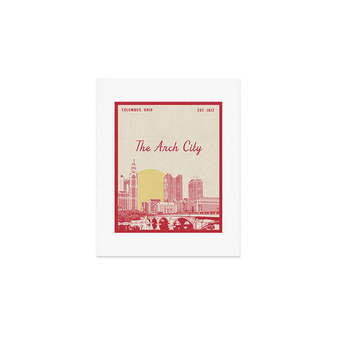 Society6 Design Studio The Arch City Art Print