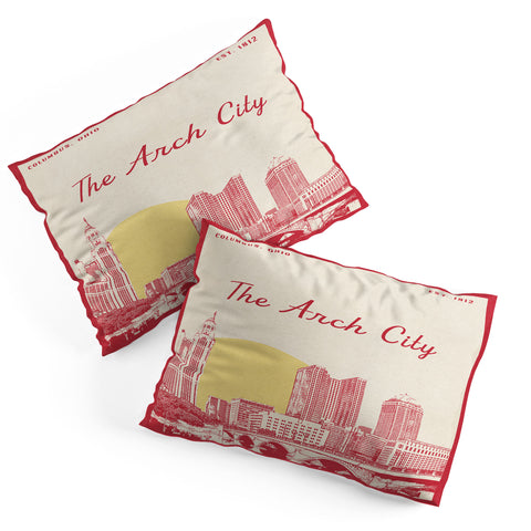 Society6 Design Studio The Arch City Pillow Shams