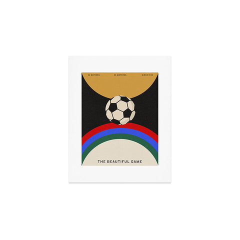 Society6 Design Studio The Beautiful Game Art Print