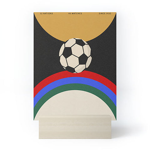 Society6 Design Studio The Beautiful Game Mini Art Print