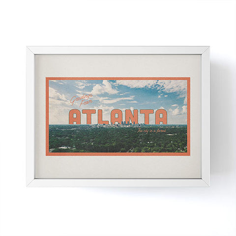Society6 Design Studio The City in a Forest Framed Mini Art Print