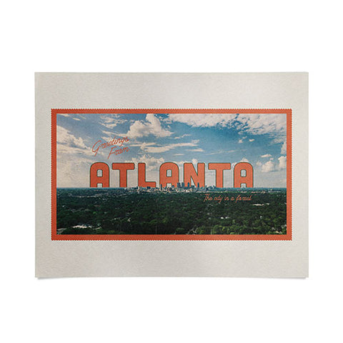 Society6 Design Studio The City in a Forest Poster