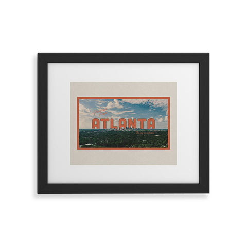 Society6 Design Studio The City in a Forest Framed Art Print