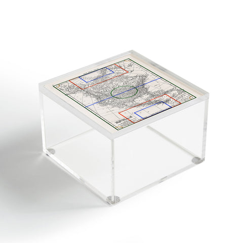 Society6 Design Studio Three Nations One Pitch Acrylic Box