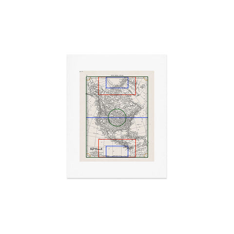 Society6 Design Studio Three Nations One Pitch Art Print