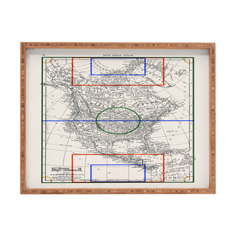 Society6 Design Studio Three Nations One Pitch Rectangular Tray