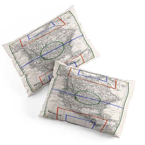 Society6 Design Studio Three Nations One Pitch Pillow Shams