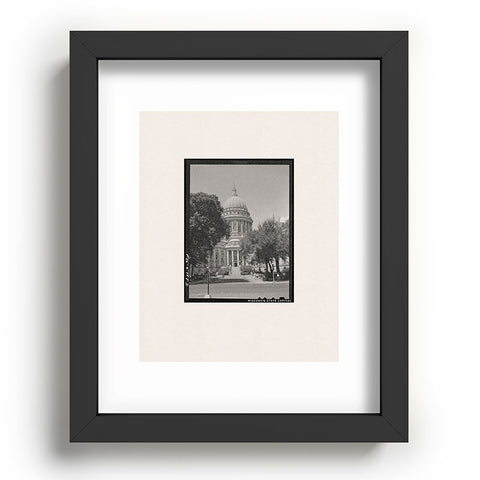 Society6 Design Studio Wisconsin State Capitol Recessed Framing Rectangle