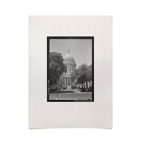 Society6 Design Studio Wisconsin State Capitol Poster