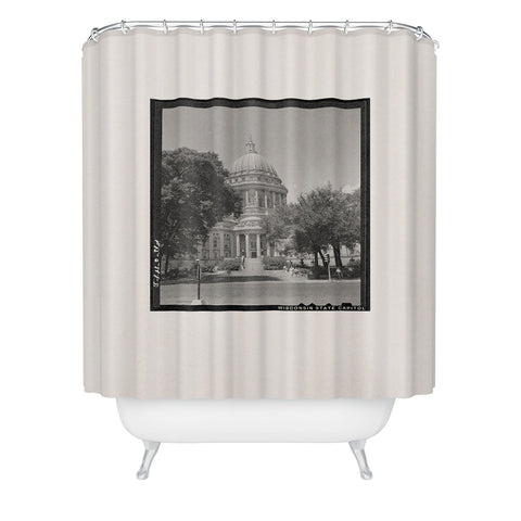 Society6 Design Studio Wisconsin State Capitol Shower Curtain