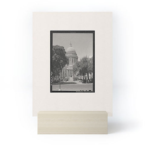 Society6 Design Studio Wisconsin State Capitol Mini Art Print