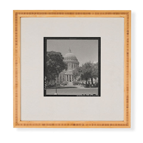 Society6 Design Studio Wisconsin State Capitol Framed Wall Art