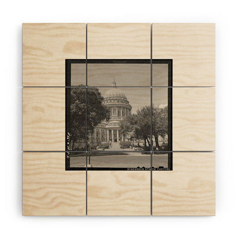 Society6 Design Studio Wisconsin State Capitol Wood Wall Mural