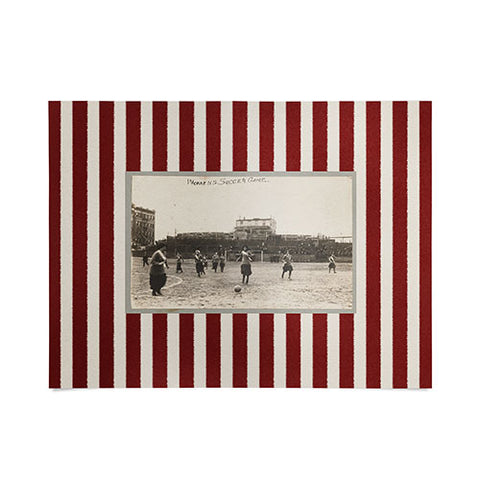 Society6 Design Studio Womens Soccer Game Poster