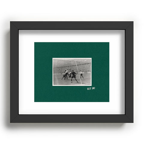 Society6 Design Studio World Cup Get In Recessed Framing Rectangle