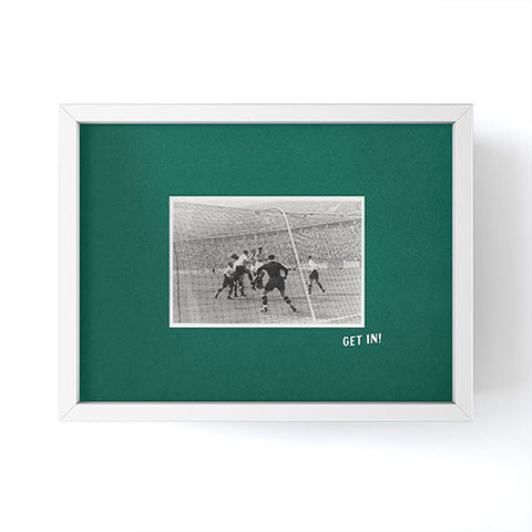 Society6 Design Studio World Cup Get In Framed Mini Art Print