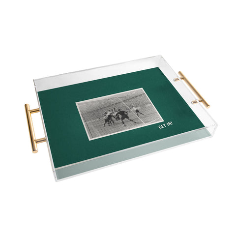 Society6 Design Studio World Cup Get In Acrylic Tray