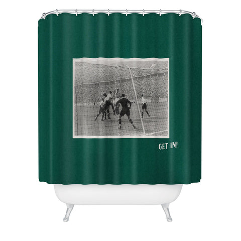 Society6 Design Studio World Cup Get In Shower Curtain