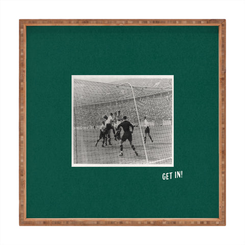 Society6 Design Studio World Cup Get In Square Tray