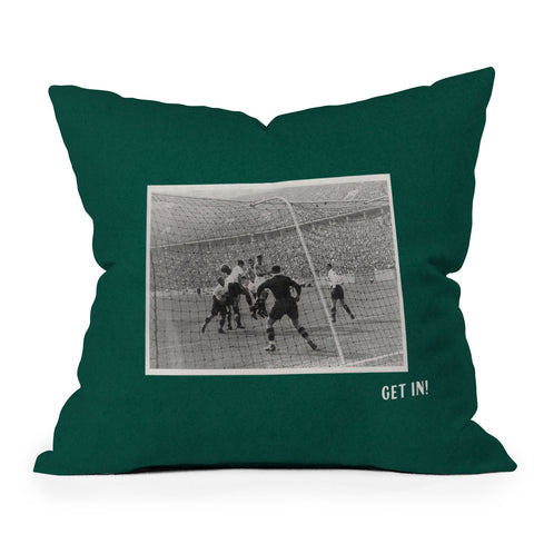Society6 Design Studio World Cup Get In Throw Pillow