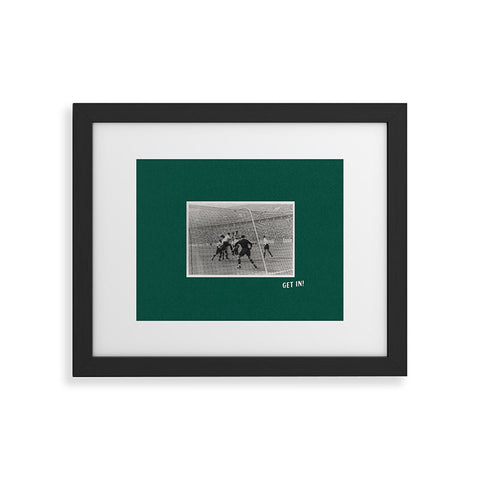 Society6 Design Studio World Cup Get In Framed Art Print