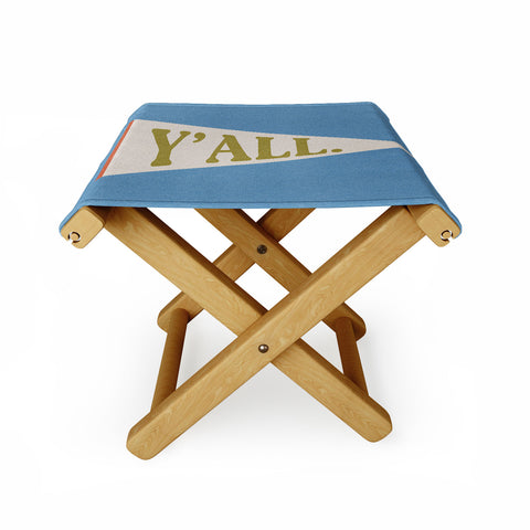 Society6 Design Studio Yall Pennant Folding Stool