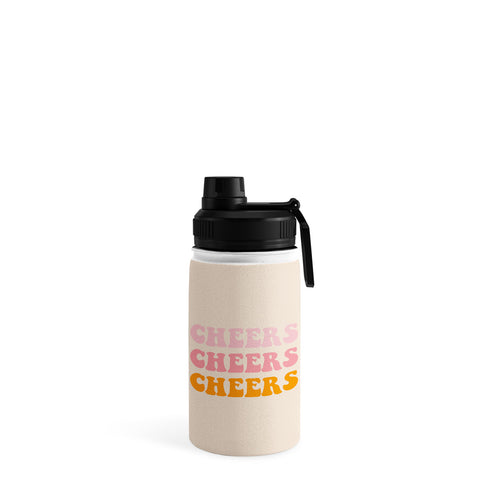 socoart cheers cheers cheers Water Bottle