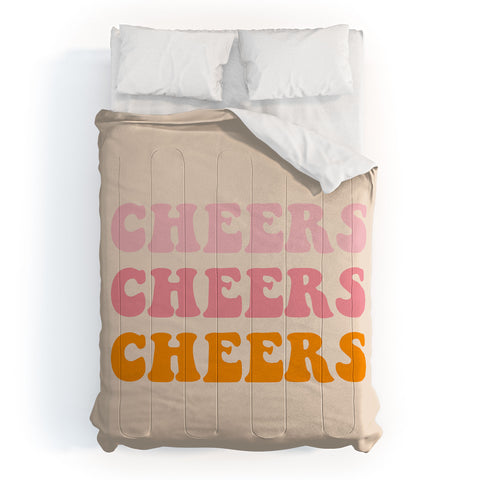 socoart cheers cheers cheers Comforter