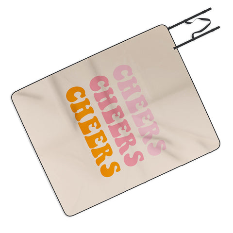 socoart cheers cheers cheers Picnic Blanket