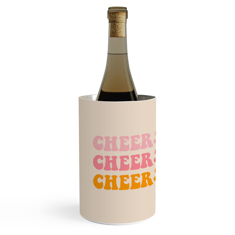 socoart cheers cheers cheers Wine Chiller