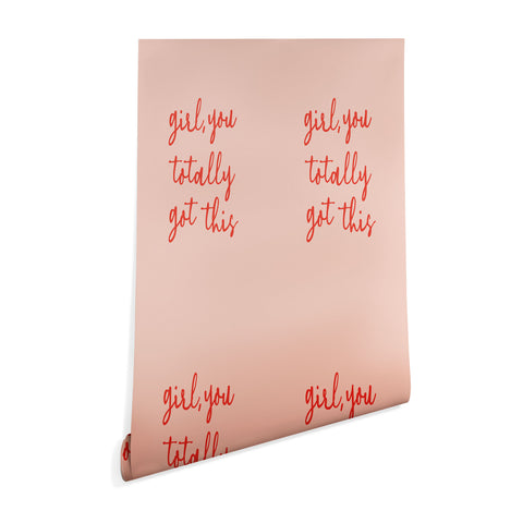socoart Girl you totally got this Wallpaper
