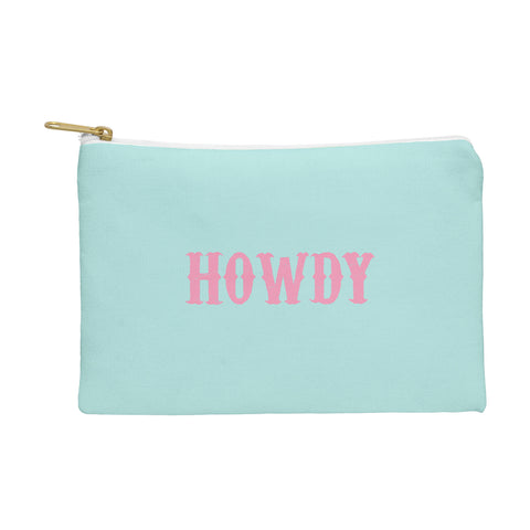 socoart HOWDY blue pink Pouch