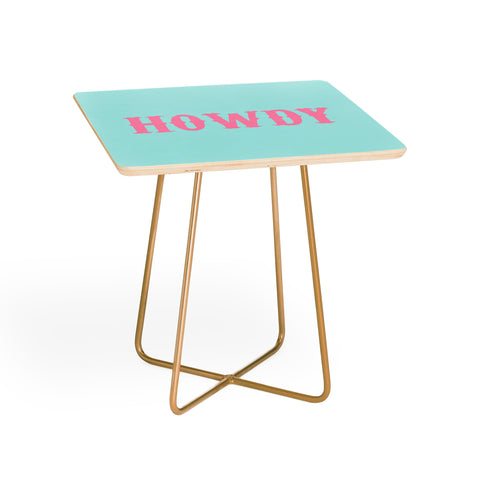 socoart HOWDY blue pink Side Table