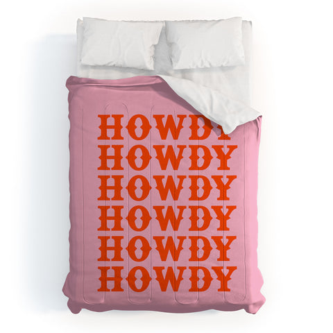 socoart howdy howdy howdy Comforter