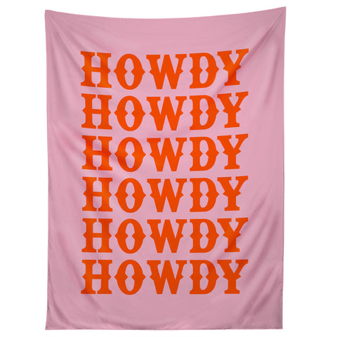 socoart howdy howdy howdy Tapestry