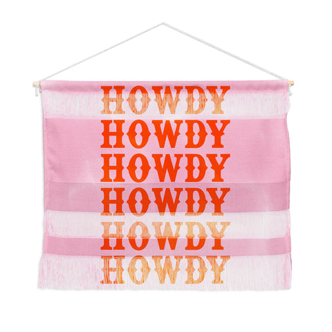 socoart howdy howdy howdy Wall Hanging Landscape