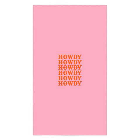 socoart howdy howdy howdy Tablecloth
