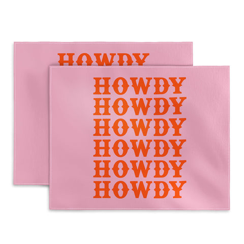 socoart howdy howdy howdy Placemat