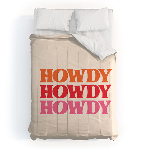 socoart Howdy I Comforter