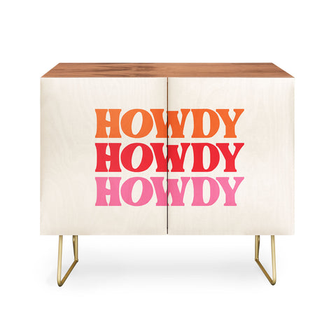 socoart Howdy I Credenza