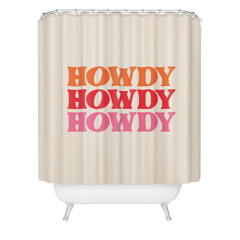 socoart Howdy I Shower Curtain