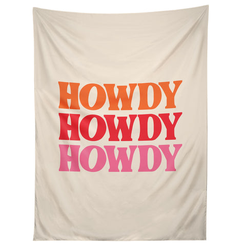 socoart Howdy I Tapestry