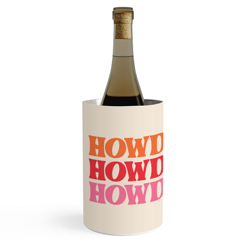 socoart Howdy I Wine Chiller