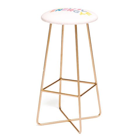 socoart positive energy I Bar Stool