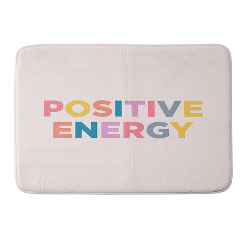 socoart positive energy I Memory Foam Bath Mat